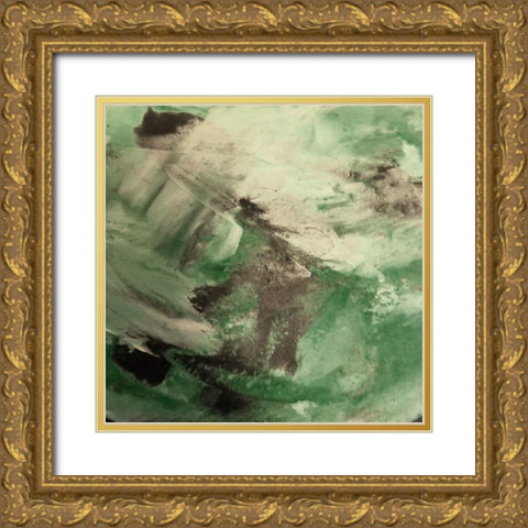 Butter Cream 2 Gold Ornate Wood Framed Art Print with Double Matting by Phillip, Jamie