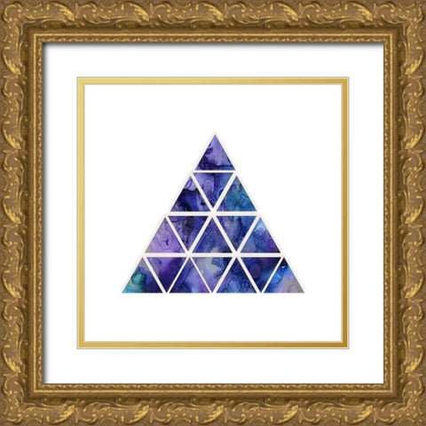 Space Loop Gold Ornate Wood Framed Art Print with Double Matting by Phillip, Jamie