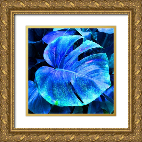 Blue Pacific  Gold Ornate Wood Framed Art Print with Double Matting by Phillip, Jamie
