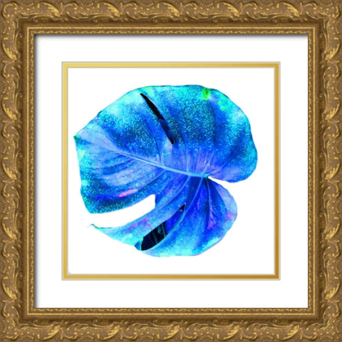 Blue Pacific 2 Gold Ornate Wood Framed Art Print with Double Matting by Phillip, Jamie