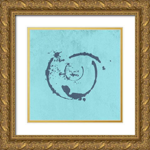 Road Blast  Gold Ornate Wood Framed Art Print with Double Matting by Phillip, Jamie