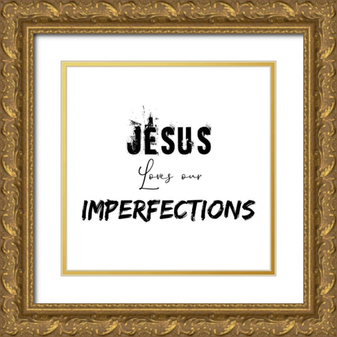 Imperfections Gold Ornate Wood Framed Art Print with Double Matting by Phillip, Jamie
