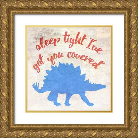 Night Watchman Gold Ornate Wood Framed Art Print with Double Matting by Phillip, Jamie