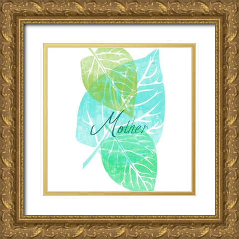 Mother Gold Ornate Wood Framed Art Print with Double Matting by Phillip, Jamie