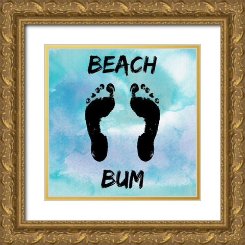 Surf 4 Gold Ornate Wood Framed Art Print with Double Matting by Phillip, Jamie