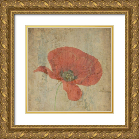 Painted Garden 2 Gold Ornate Wood Framed Art Print with Double Matting by Phillip, Jamie