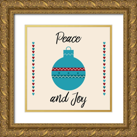 Decortion Gold Ornate Wood Framed Art Print with Double Matting by Phillip, Jamie