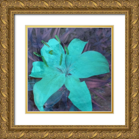 Love in The Garden 2 Gold Ornate Wood Framed Art Print with Double Matting by Phillip, Jamie