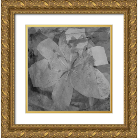 Love in The Garden 3 Gold Ornate Wood Framed Art Print with Double Matting by Phillip, Jamie