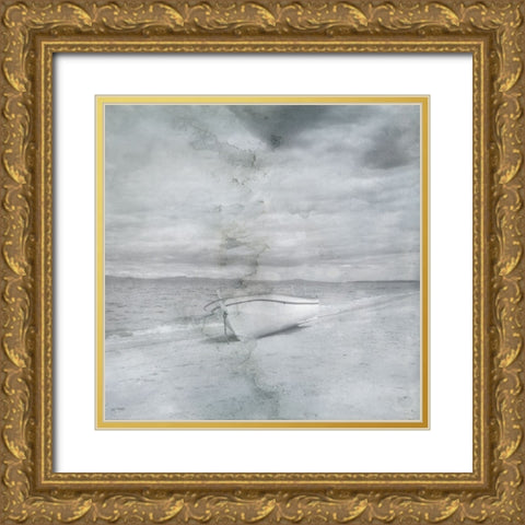 Coast 2 Coast Gold Ornate Wood Framed Art Print with Double Matting by Phillip, Jamie