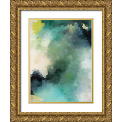 Down By The Mangroves Gold Ornate Wood Framed Art Print with Double Matting by Urban Road