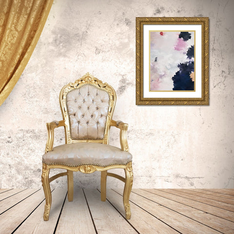 Floating On Air Gold Ornate Wood Framed Art Print with Double Matting by Urban Road