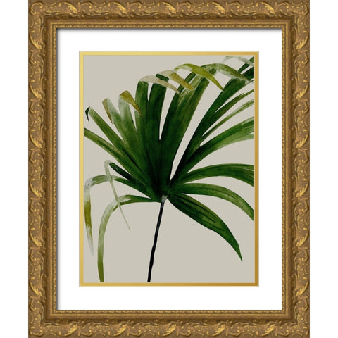 Solo Gold Ornate Wood Framed Art Print with Double Matting by Urban Road