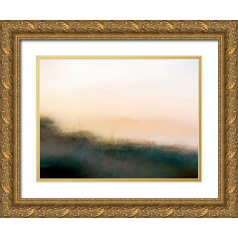 Golden Hour  Gold Ornate Wood Framed Art Print with Double Matting by Urban Road