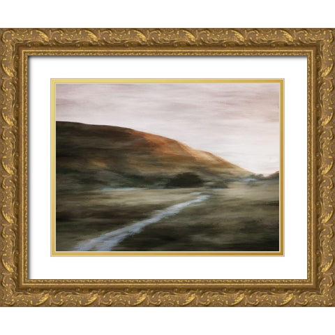 Joy Dawns  Gold Ornate Wood Framed Art Print with Double Matting by Urban Road