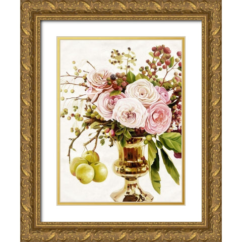 Decadence Gold Ornate Wood Framed Art Print with Double Matting by Urban Road