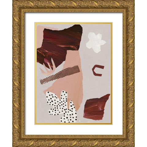 Crafternoon II Art Print Gold Ornate Wood Framed Art Print with Double Matting by Urban Road