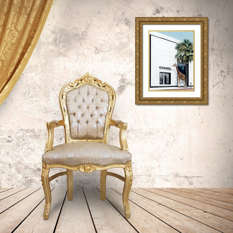 Rodeo Drive  Gold Ornate Wood Framed Art Print with Double Matting by Urban Road