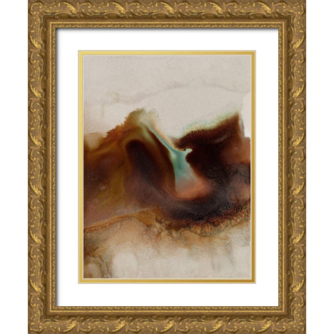 Sedimentary II Gold Ornate Wood Framed Art Print with Double Matting by Urban Road