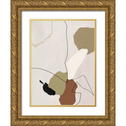 To the Wire III Gold Ornate Wood Framed Art Print with Double Matting by Urban Road