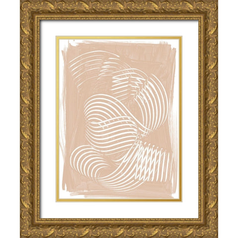 Fauves I Gold Ornate Wood Framed Art Print with Double Matting by Urban Road
