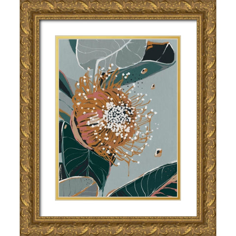 Dusty Flowering Gum II Gold Ornate Wood Framed Art Print with Double Matting by Urban Road