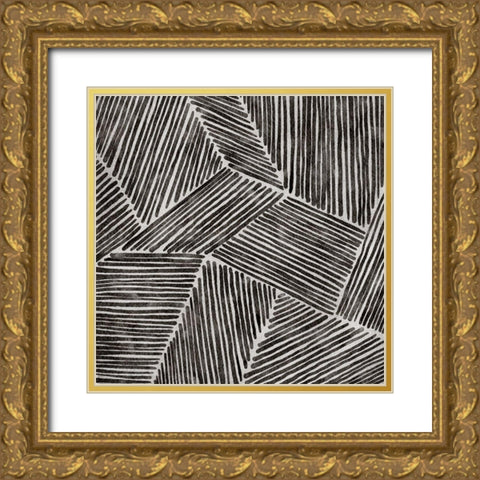Infinite Gold Ornate Wood Framed Art Print with Double Matting by Urban Road
