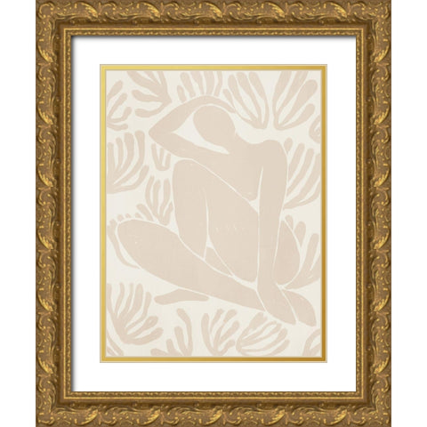 Haleness I Gold Ornate Wood Framed Art Print with Double Matting by Urban Road