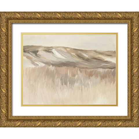 Warm Breeze Gold Ornate Wood Framed Art Print with Double Matting by Urban Road