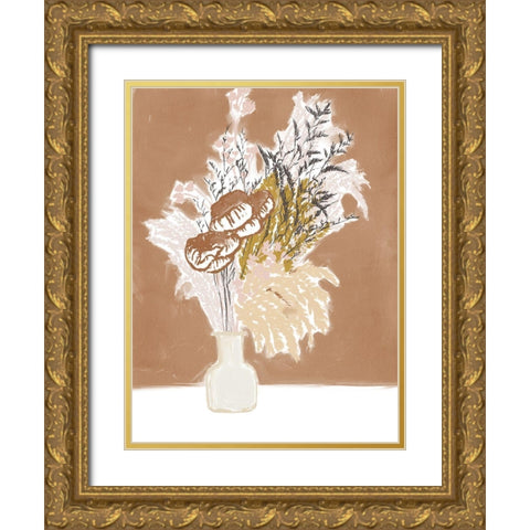 Balmy II Gold Ornate Wood Framed Art Print with Double Matting by Urban Road