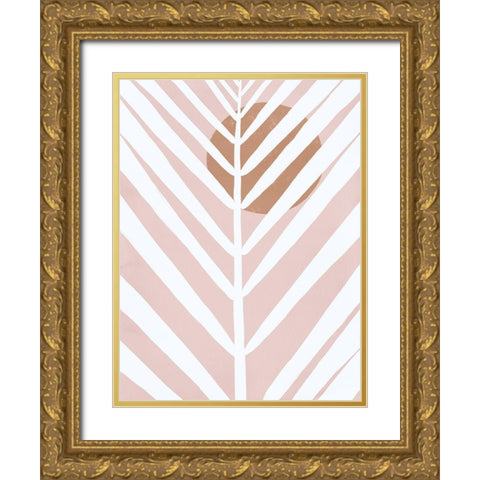 Canopy III Gold Ornate Wood Framed Art Print with Double Matting by Urban Road