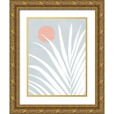 Canopy II Gold Ornate Wood Framed Art Print with Double Matting by Urban Road