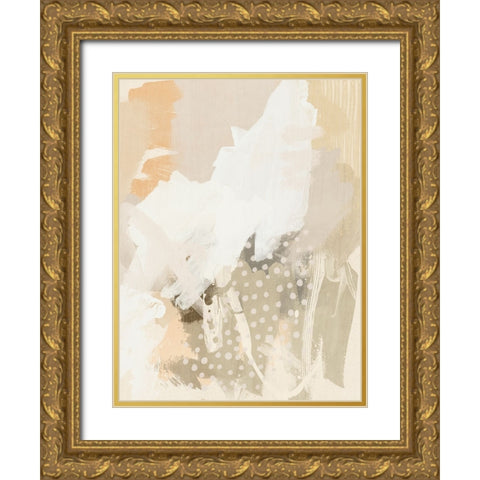 Soft Mess Gold Ornate Wood Framed Art Print with Double Matting by Urban Road