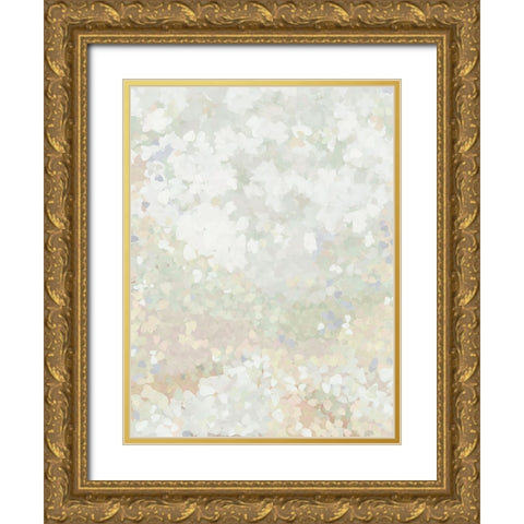 Glitter Glow II Gold Ornate Wood Framed Art Print with Double Matting by Urban Road