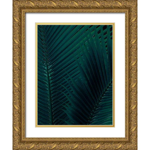 Shade I Gold Ornate Wood Framed Art Print with Double Matting by Urban Road