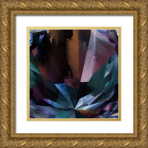 Crystal Nightshade Gold Ornate Wood Framed Art Print with Double Matting by Urban Road