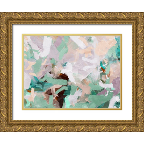 Malestrom Gold Ornate Wood Framed Art Print with Double Matting by Urban Road