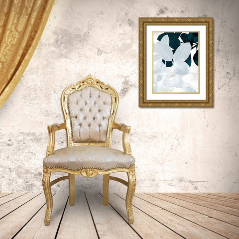 Exhale II Gold Ornate Wood Framed Art Print with Double Matting by Urban Road