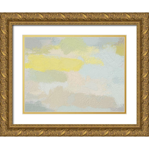 Melodic Gold Ornate Wood Framed Art Print with Double Matting by Urban Road