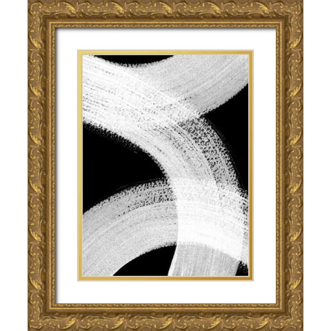 Provocation I Gold Ornate Wood Framed Art Print with Double Matting by Urban Road