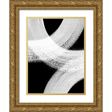 Provocation II Gold Ornate Wood Framed Art Print with Double Matting by Urban Road