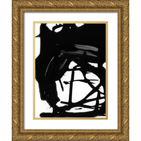 Desolate Gold Ornate Wood Framed Art Print with Double Matting by Urban Road