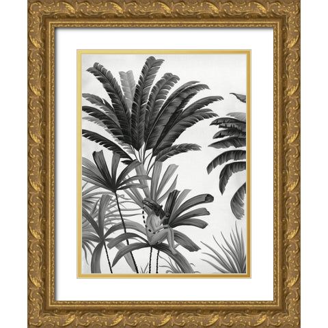 Dominica I Gold Ornate Wood Framed Art Print with Double Matting by Urban Road