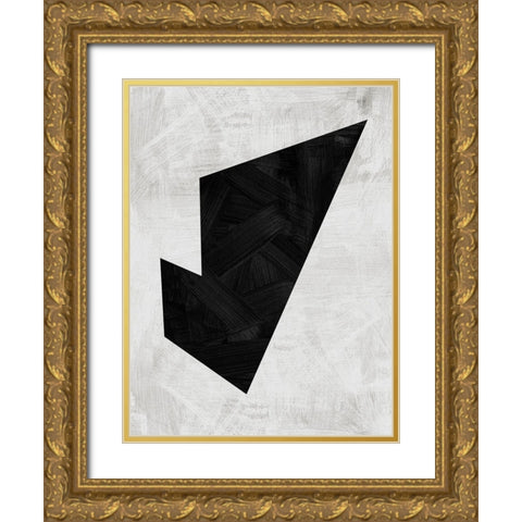 Tessellate Gold Ornate Wood Framed Art Print with Double Matting by Urban Road