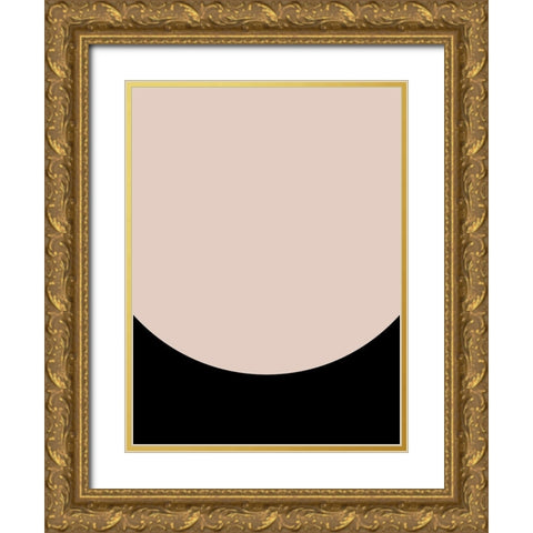 Arc II Poster Gold Ornate Wood Framed Art Print with Double Matting by Urban Road