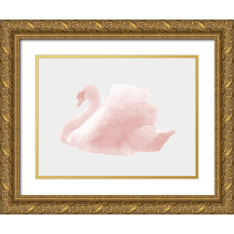 Fairy Floss Poster Gold Ornate Wood Framed Art Print with Double Matting by Urban Road