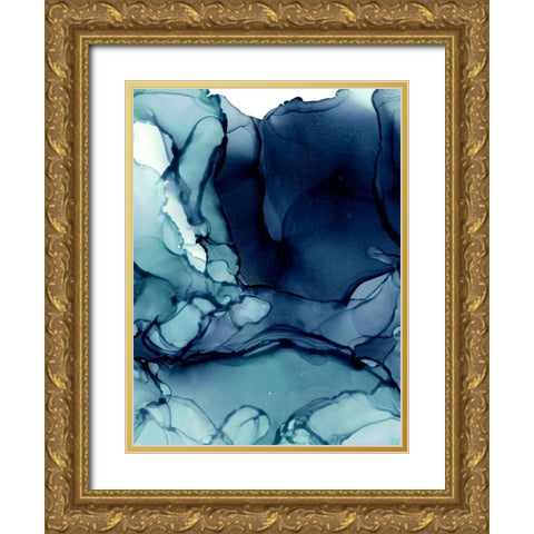 Blueberry I Poster Gold Ornate Wood Framed Art Print with Double Matting by Urban Road
