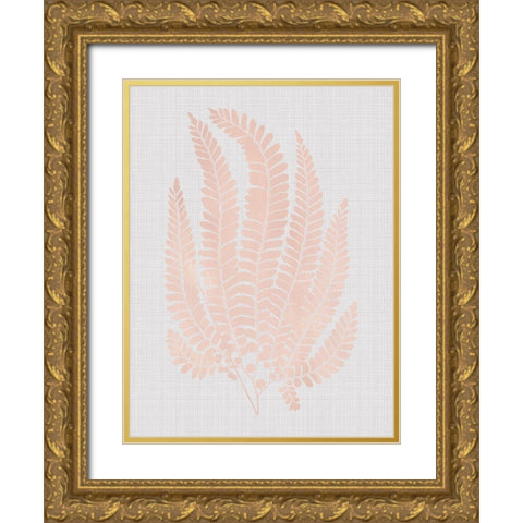 Maple Blush Poster Gold Ornate Wood Framed Art Print with Double Matting by Urban Road