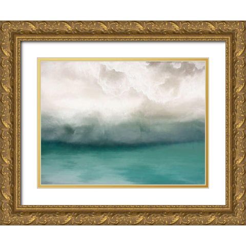 Transcend - The Wait Gold Ornate Wood Framed Art Print with Double Matting by Urban Road