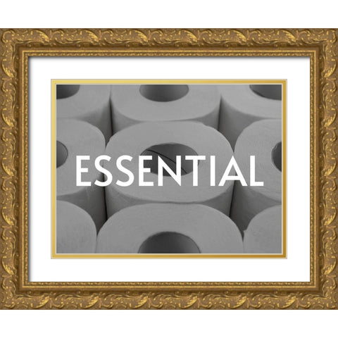 Artsy Quotes Quote: Essential Gold Ornate Wood Framed Art Print with Double Matting by ArtsyQuotes